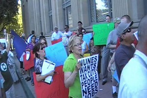 Visalia Rally for Jobs