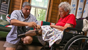 Home care worker