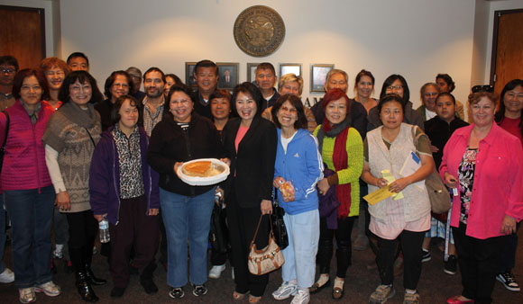 Santa Clara Homecare workers at BOS meeting 11/20/2012
