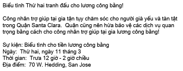 Vietnamese translation