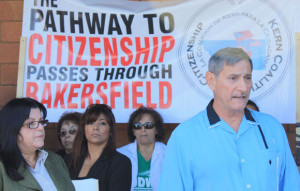 Immigration Rally in Bakersfield