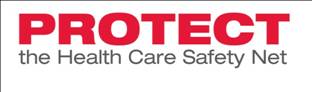 Protect the Health Care Safety Net Logo