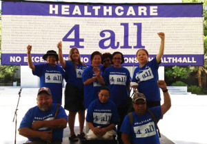Health 4 All rally in Sacramento