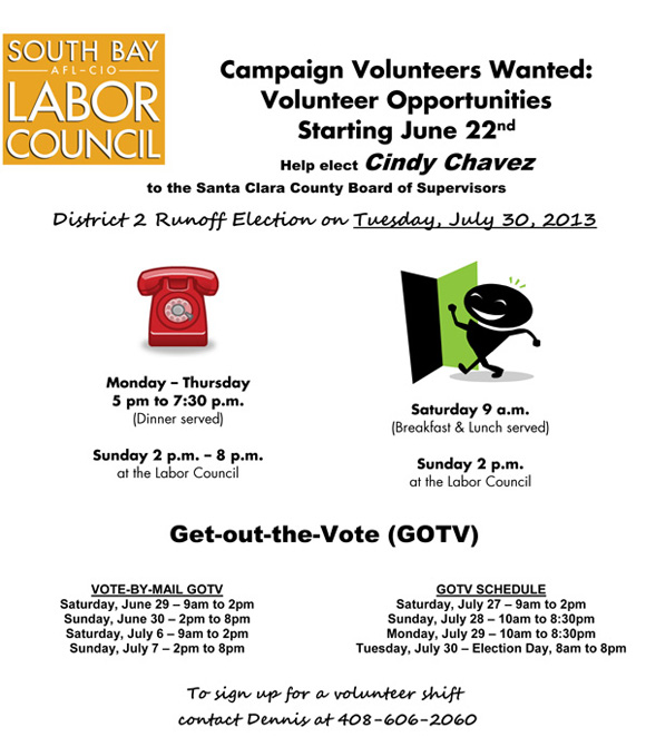 Volunteer for Cindy
