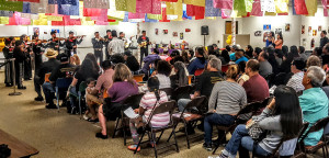 Guests at the 2017 Cesar Chavez event were entertained by a mariachi band and folklórico dancers.