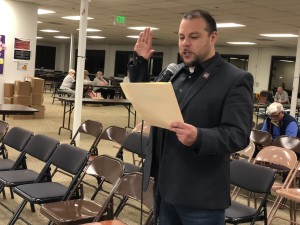 Riko Mendez sworn in as Chief Elected Officer