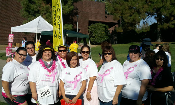SEIU 521 Women's Caucus members participate in the Susan G. Komen Race SEIU 521 Women's Caucus members participate in the Susan G. Komen Race